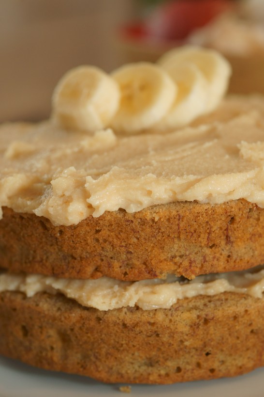 Gluten-free banana coconut cake 